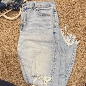 American Eagle Outfitters Light Blue Boyfriend Jeans